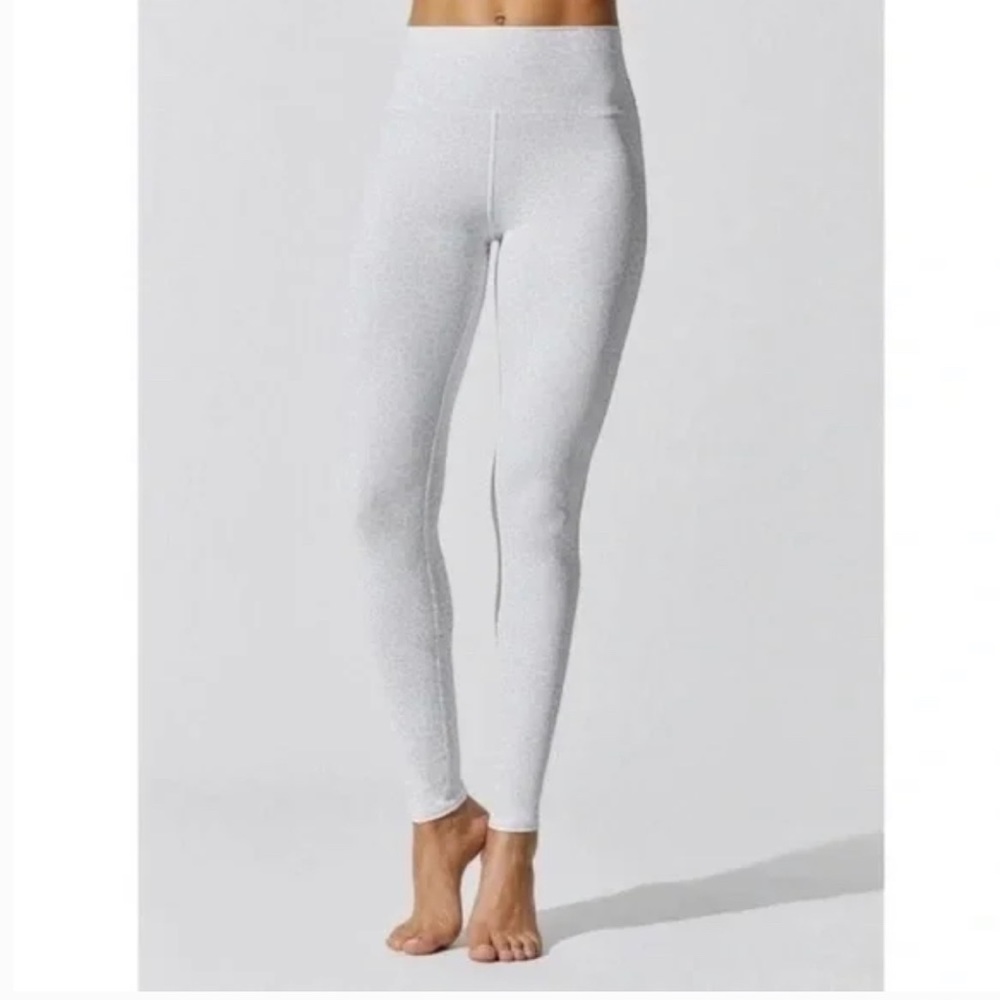 Alo Yoga Women’s High Waist Vapor Leopard Legging White XXS